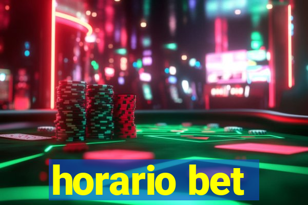 horario bet