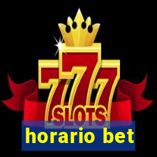 horario bet