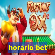 horario bet