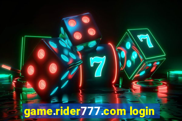 game.rider777.com login