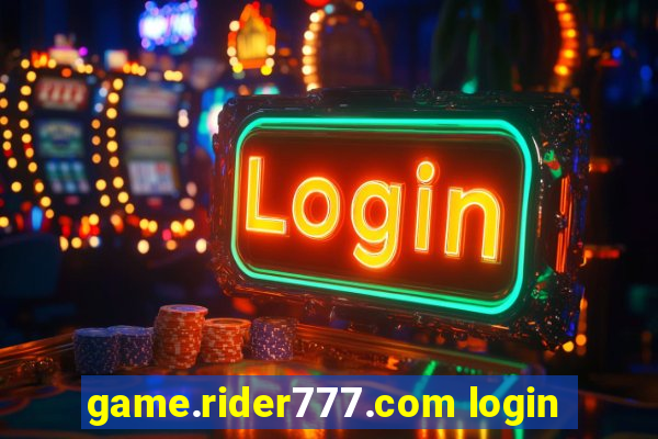 game.rider777.com login