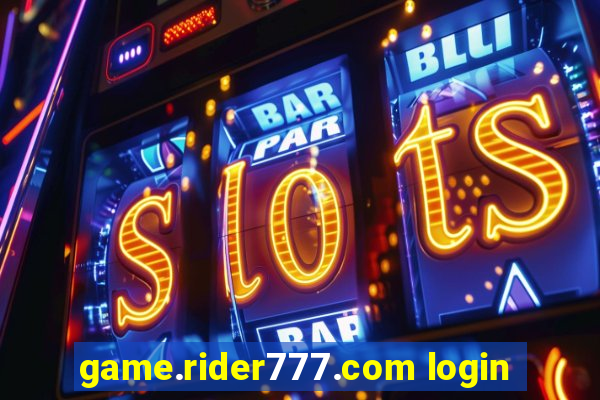 game.rider777.com login