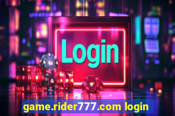 game.rider777.com login