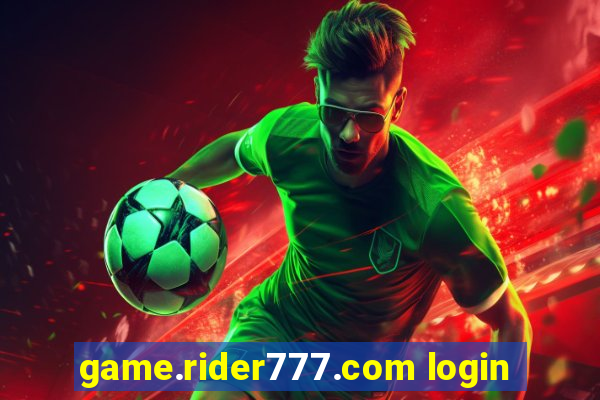 game.rider777.com login