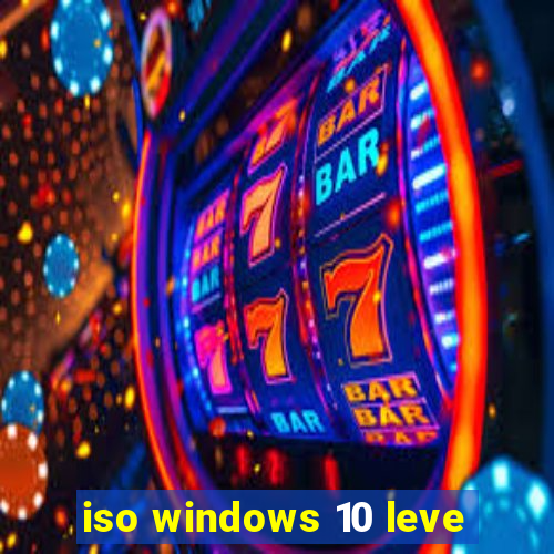 iso windows 10 leve