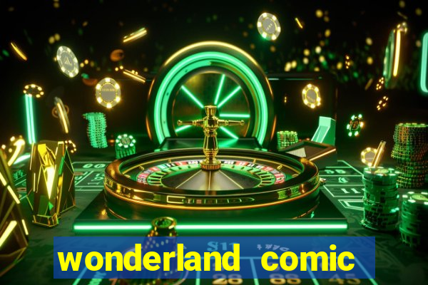 wonderland comic studio alphabet