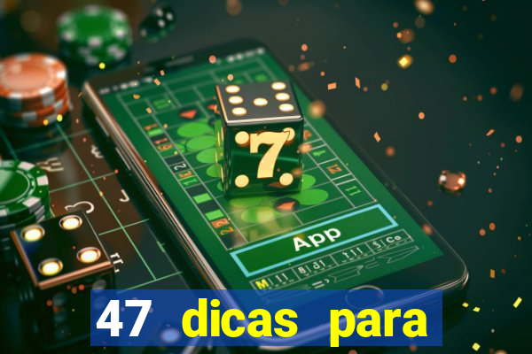 47 dicas para ganhar na mega sena download pdf