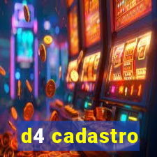 d4 cadastro