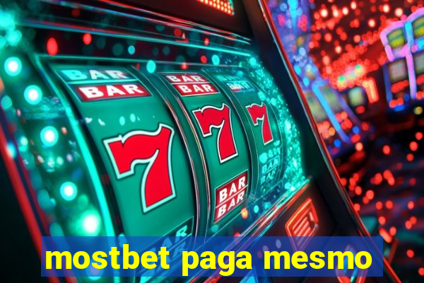 mostbet paga mesmo