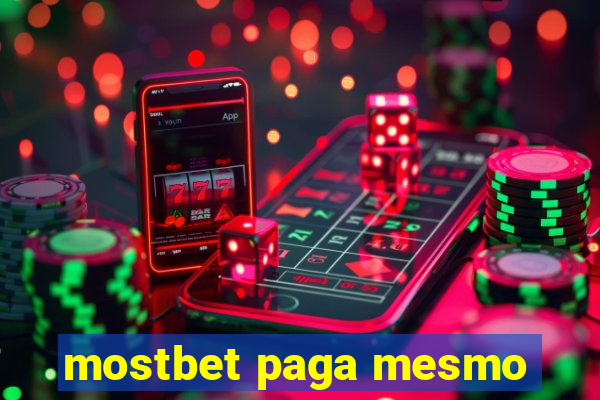 mostbet paga mesmo