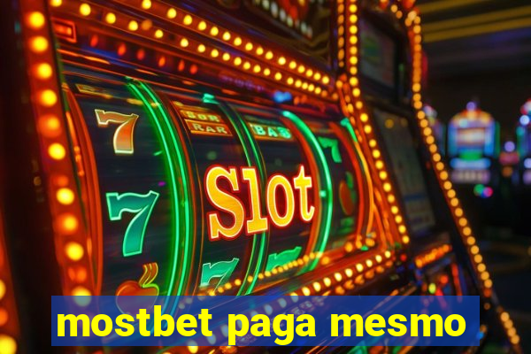 mostbet paga mesmo