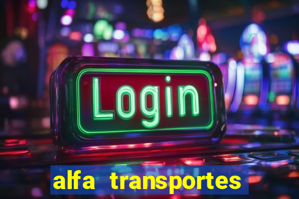 alfa transportes novo hamburgo