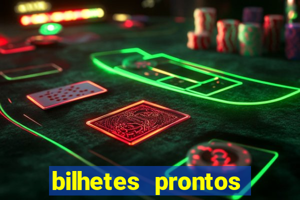 bilhetes prontos apostas esportivas