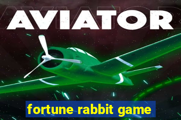 fortune rabbit game