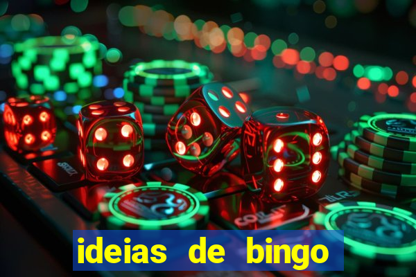 ideias de bingo para o natal