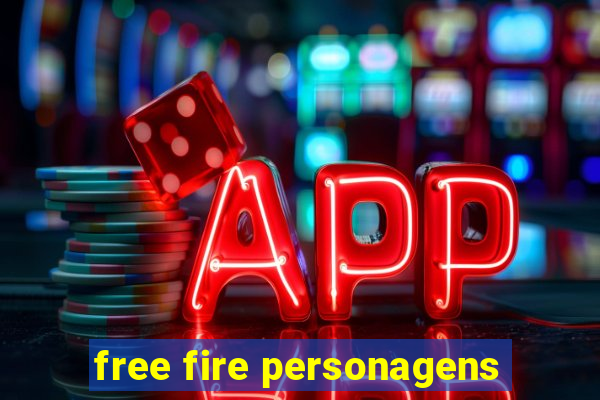 free fire personagens