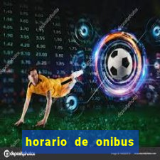 horario de onibus santos dumont x juiz de fora