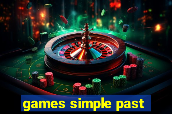 games simple past