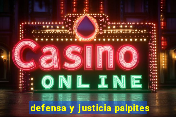 defensa y justicia palpites