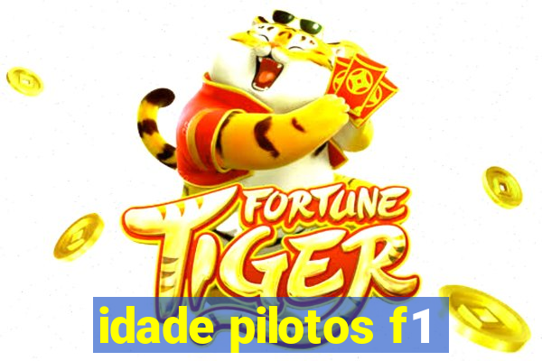 idade pilotos f1