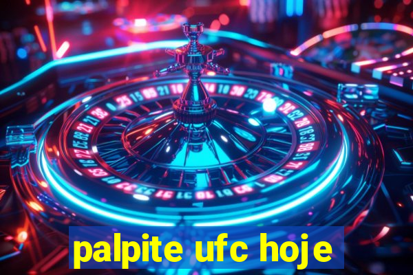 palpite ufc hoje