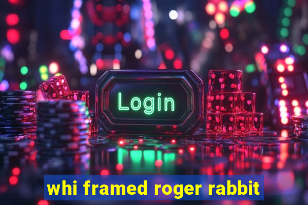 whi framed roger rabbit