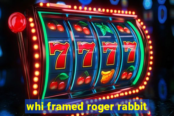 whi framed roger rabbit