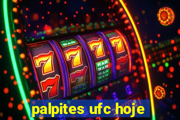 palpites ufc hoje