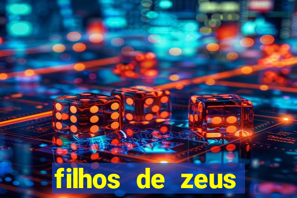 filhos de zeus mitologia grega