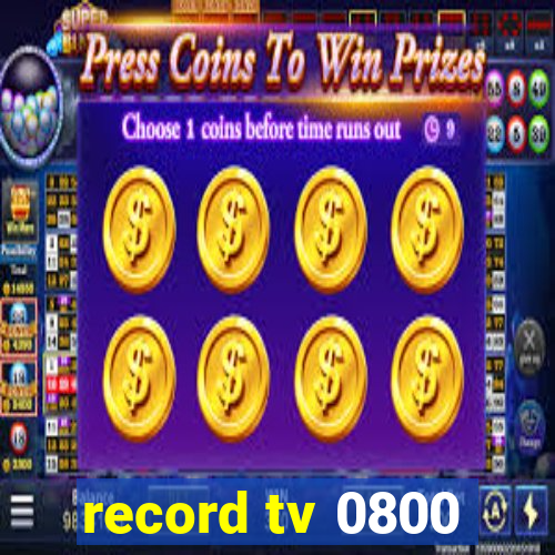 record tv 0800