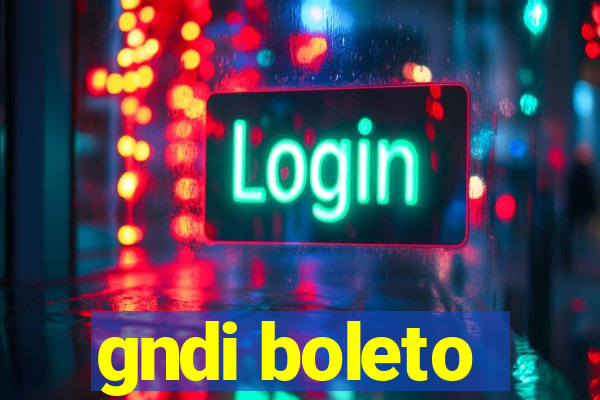 gndi boleto