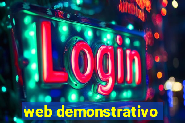 web demonstrativo