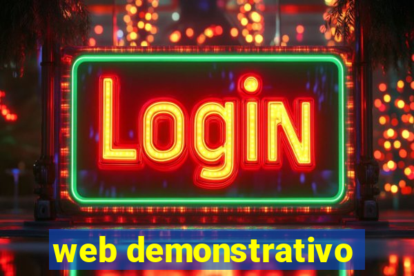 web demonstrativo