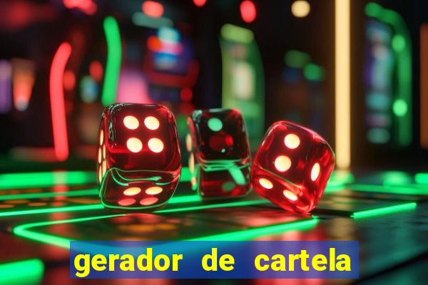 gerador de cartela de bingo