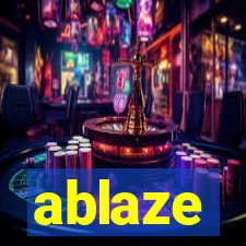 ablaze