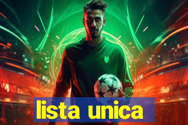 lista unica