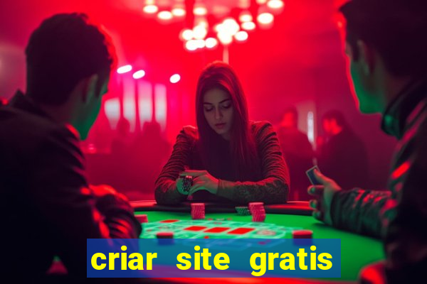 criar site gratis de jogos