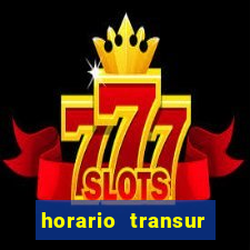 horario transur roleta santos dumont juiz de fora