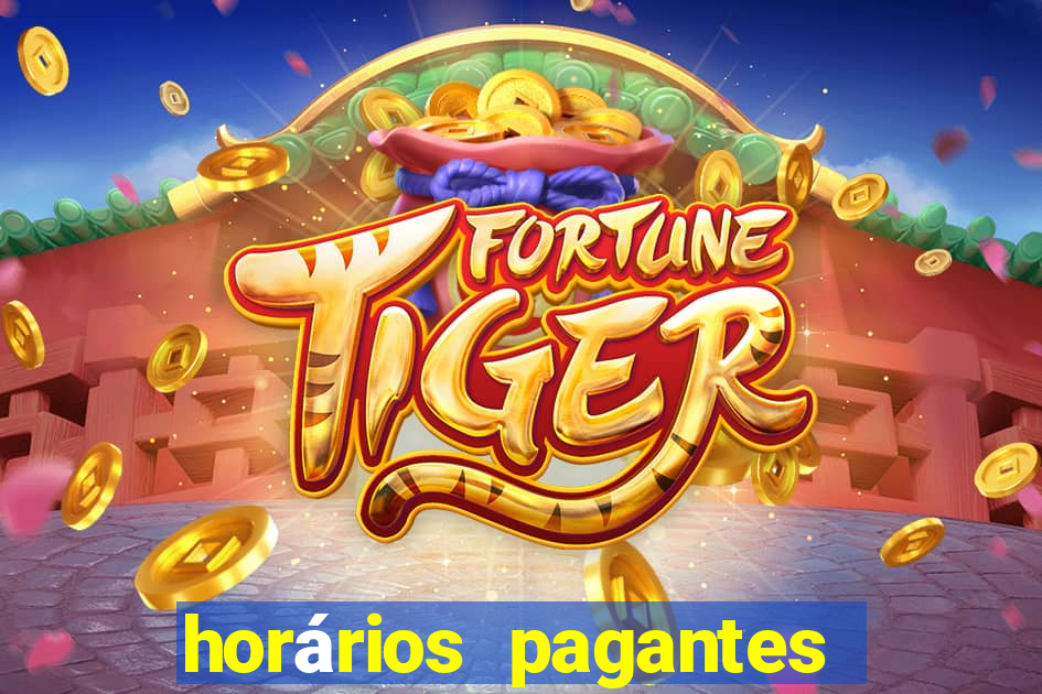 horários pagantes fortune tiger madrugada