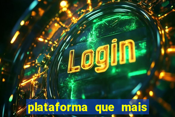 plataforma que mais paga no fortune tiger