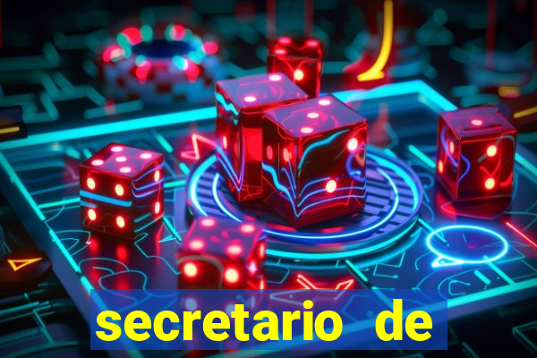 secretario de esporte salario