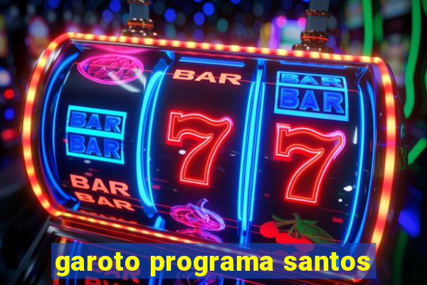 garoto programa santos