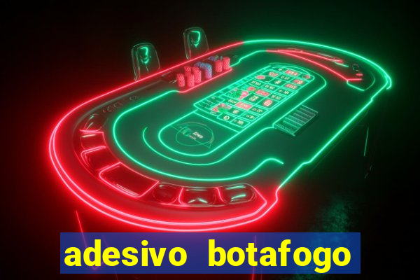 adesivo botafogo para carro