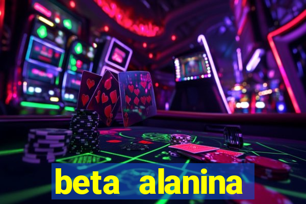 beta alanina aumenta a pressao