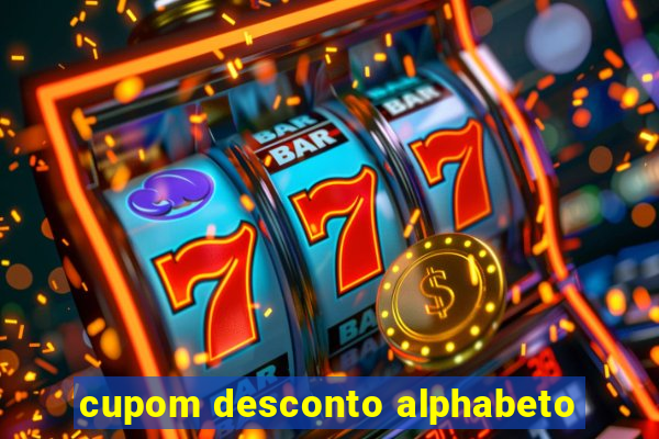 cupom desconto alphabeto