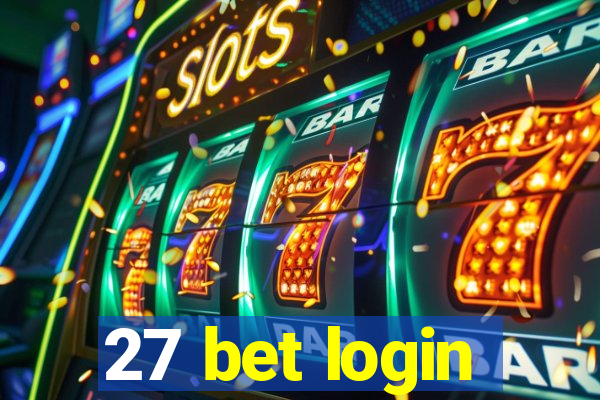 27 bet login