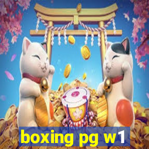 boxing pg w1