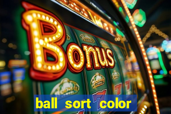 ball sort color water puzzle