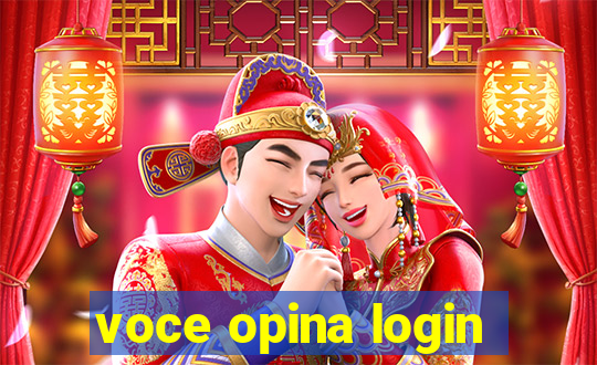 voce opina login