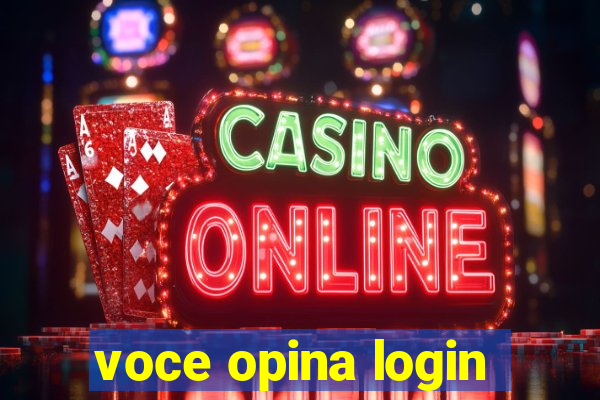 voce opina login